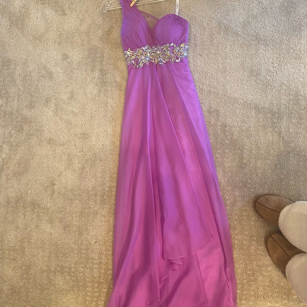 PURPLE PROM DRESS